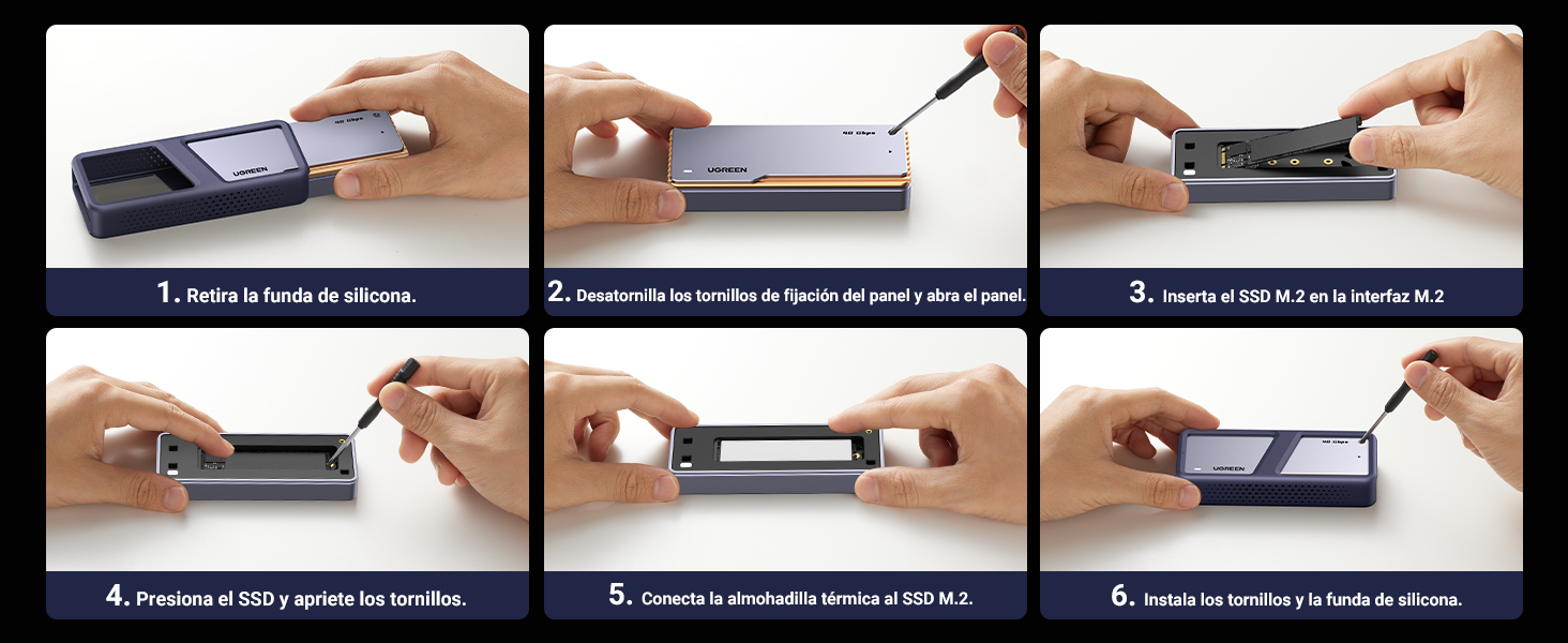 carcasa m2