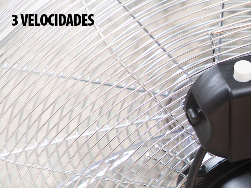 Tristar VE-5885 Ventilador de Metal de Alto Velocidad
