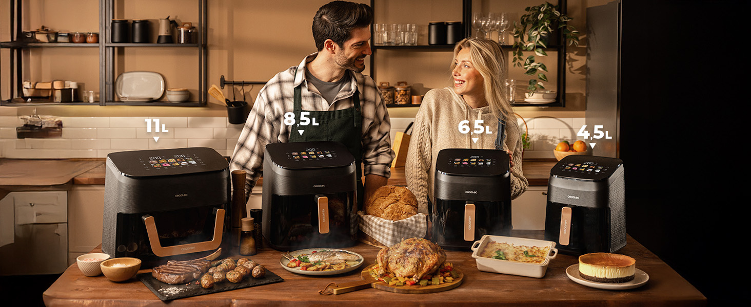 freidora de aire; air fryer; freidora sin aceite; freidora de aire Cecotec; Cecofry&Grill Smokin