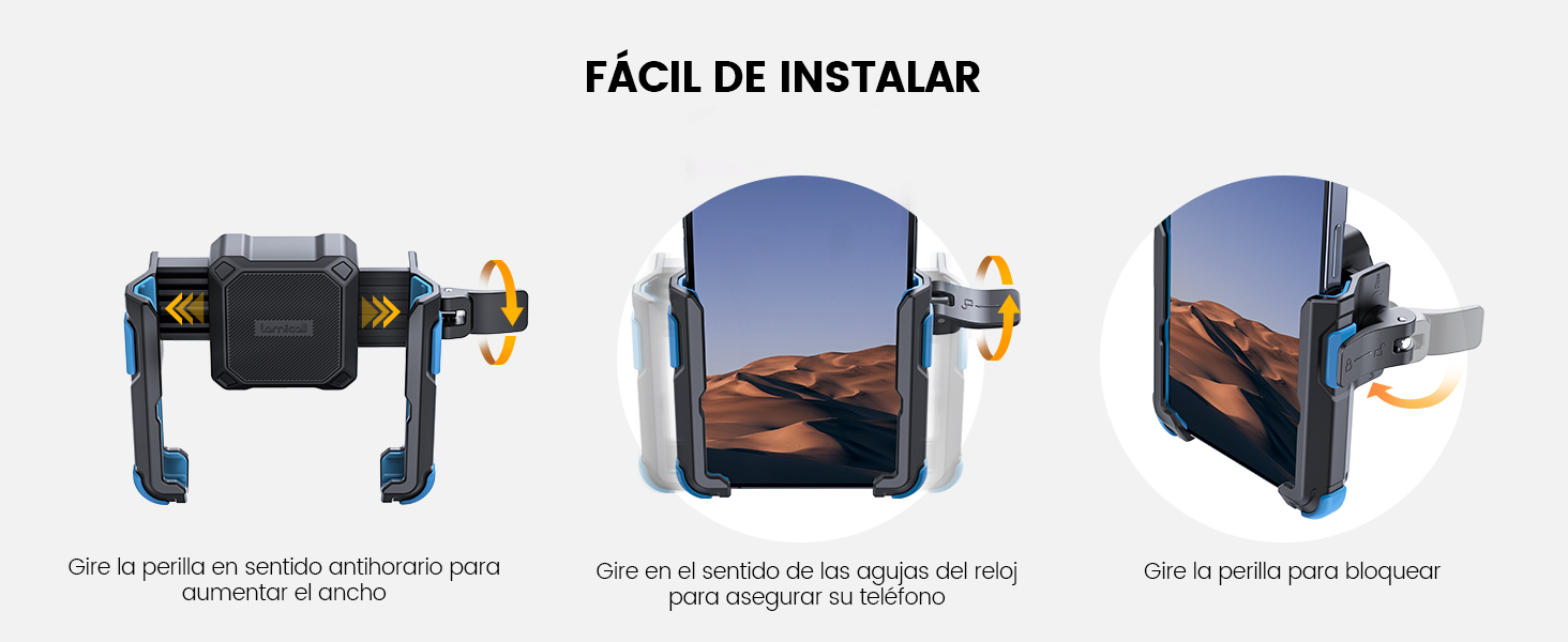Lamicall Soporte Móvil Bicicleta