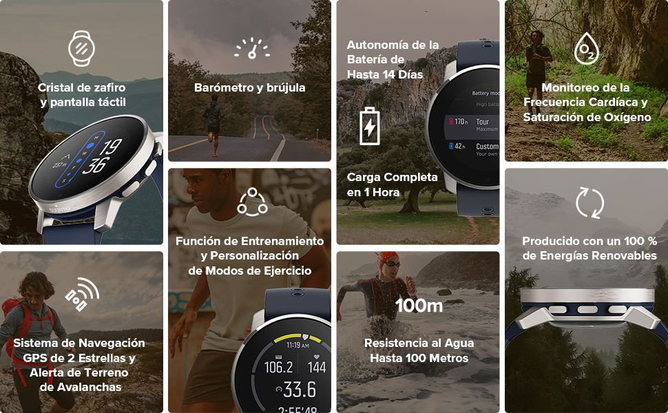 SUUNTO 9 Peak características