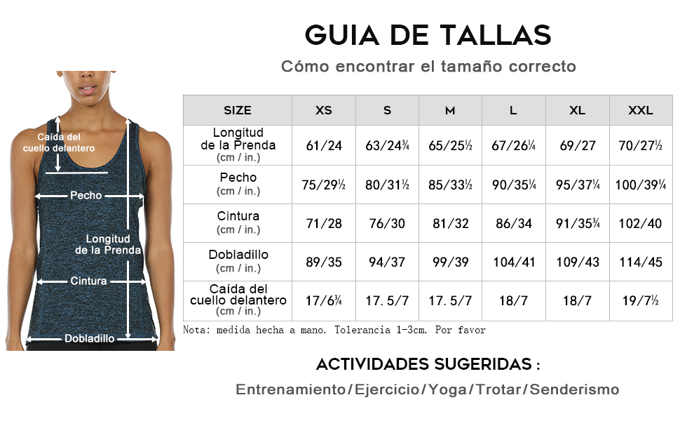 TK9 size guide