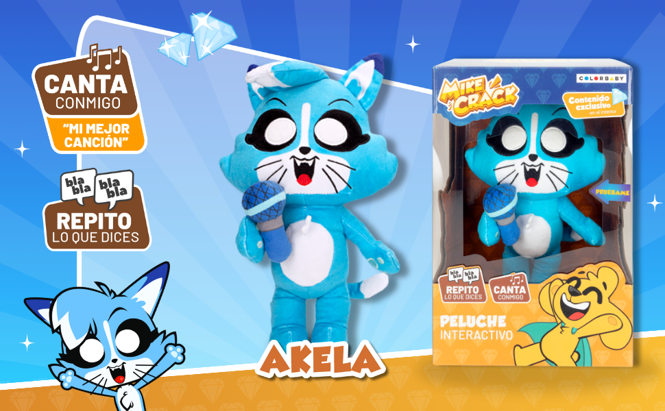 Mikecrack, peluche Mike, mike crack