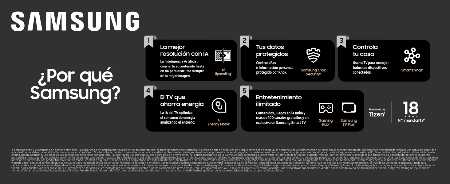 ¿Por qué Samsung?