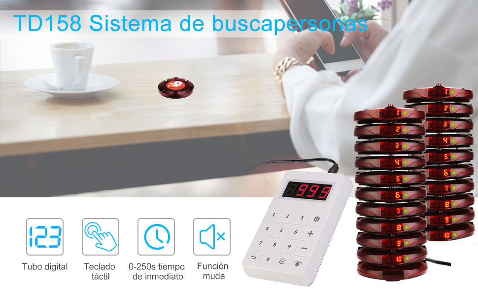 buscapersonas restaurante