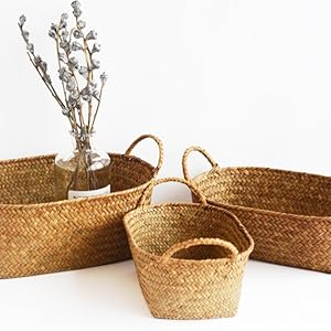 SEAGRASS STORAGE BASKETS