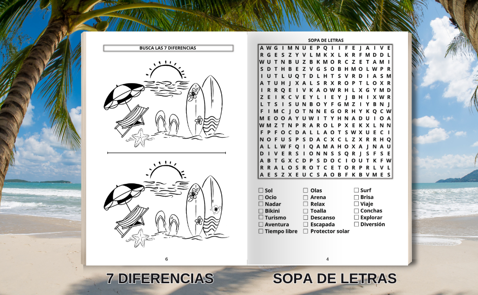 pasatiempos para verano
