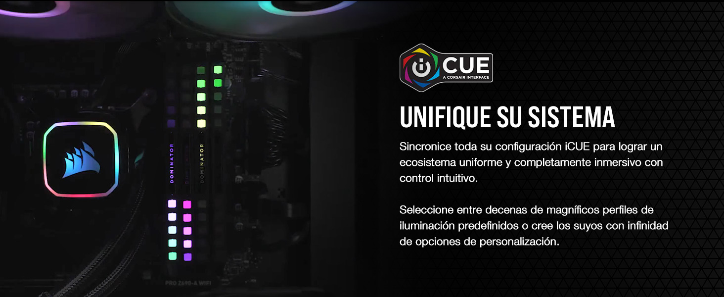 Refrigeración de CORSAIR DHX patentada