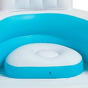 piscina hinchable, desmontable, Intex, piscina para jardín, piscina y asientos , piscina y respaldo