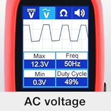 Autel PowerScan PS100 Kit Sonda Circuito, Herramienta Diagnóstico Sistema Eléctrico,Corriente CA/CC