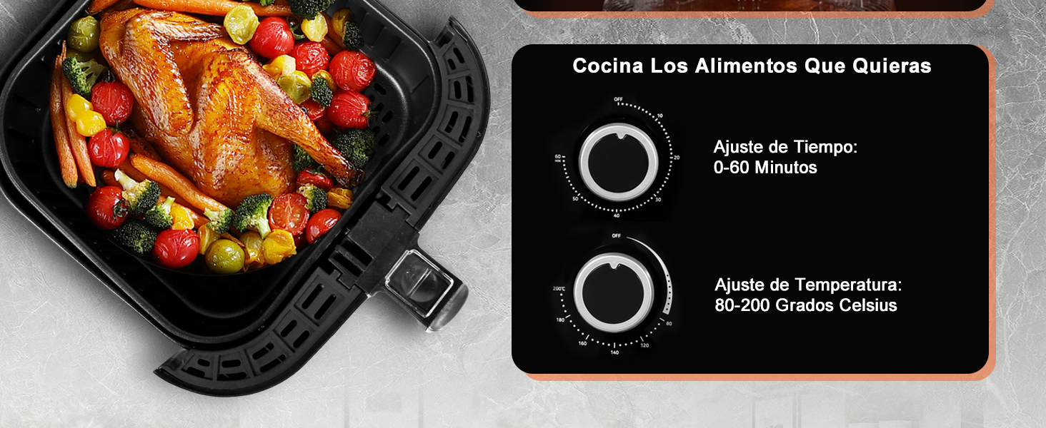 Freidora de Aire 5.5L