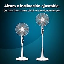 ventiladores de pie; ventiladores; ventilador silencioso; ventilador cecotec; EnergySilence 500