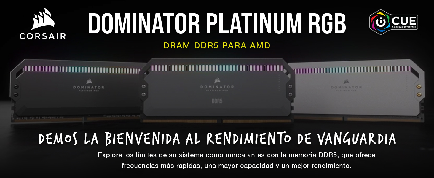 Dominator Platinum RGB Memoria DDR5 AMD