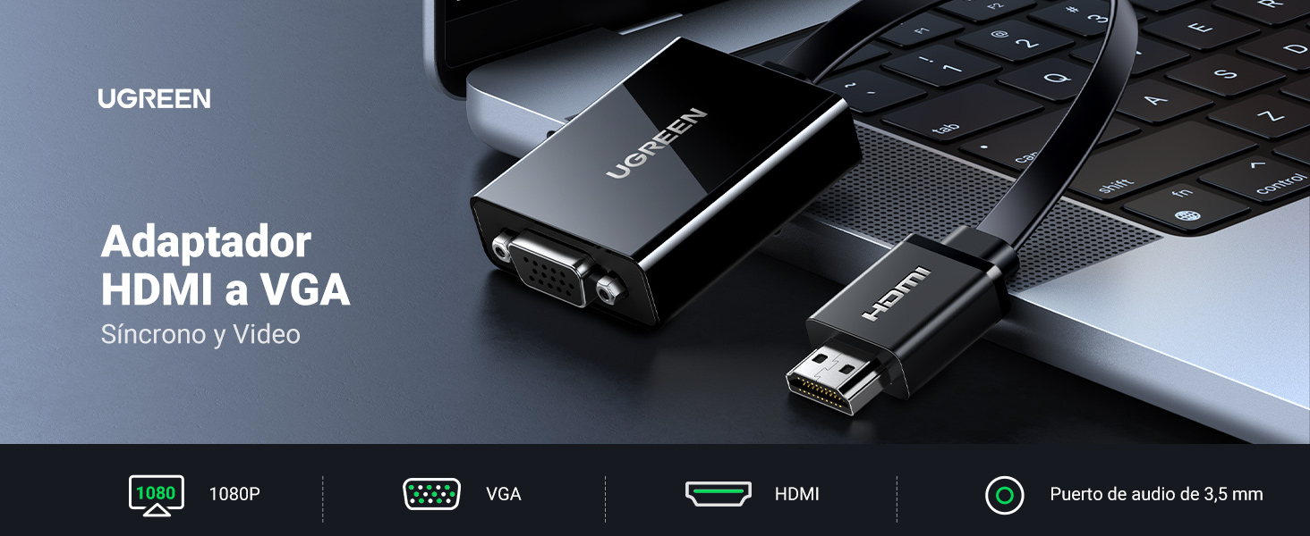 Adaptador HDMI a VGA