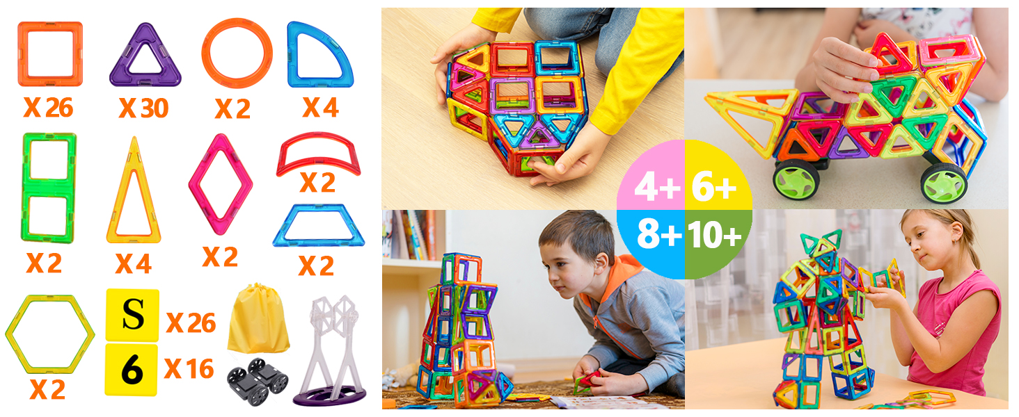 Construcciones Magneticas Niños