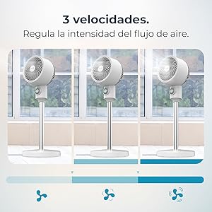 ventiladores; ventilador silencioso; fan; ventilador de mesa; ventilador cecotec; ventilador pequeño