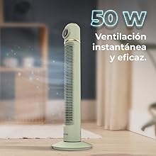 Ventilador de torre EnergySilence 1090 Skyline Retro Smart Green