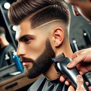 Perfilar contornos, perfilar barba, perfilar corte