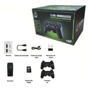 contenido caja consola