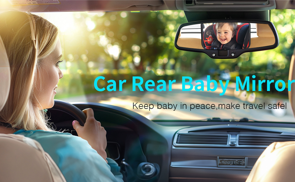 Espejo Retrovisor para Bebé
