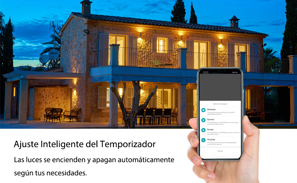 Ajuste inteligente del temporizador