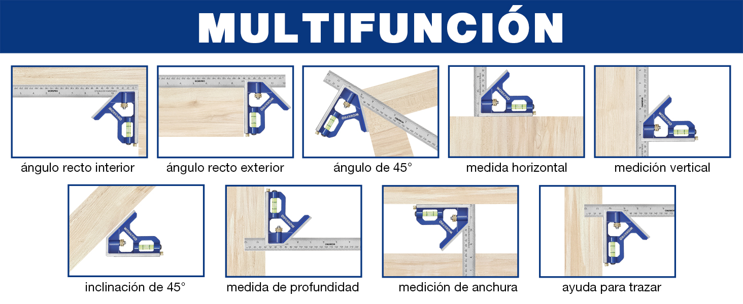 Escuadra para Carpintero