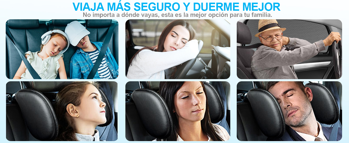 Reposacabezas para carritos