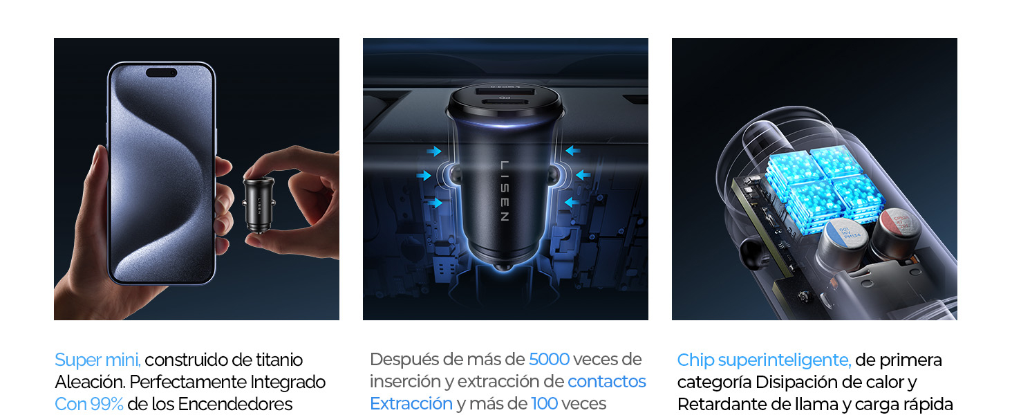 cargador coche cargador coche usb c cargador movil coche cargador iphone coche​ cargador usb coche