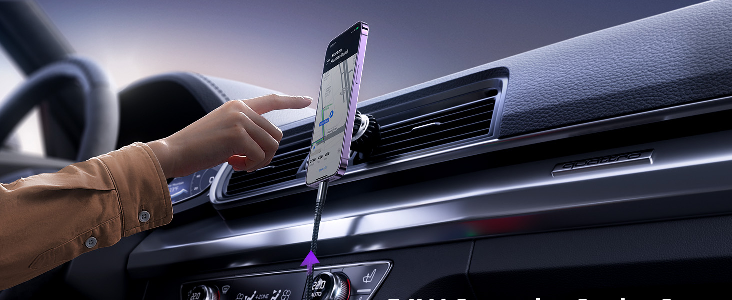 LISEN cargador iphone coche