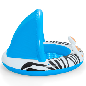 Piscina inflable, piscina para niños, piscina para niños, piscina infantil con sombra, piscina inflable para niños