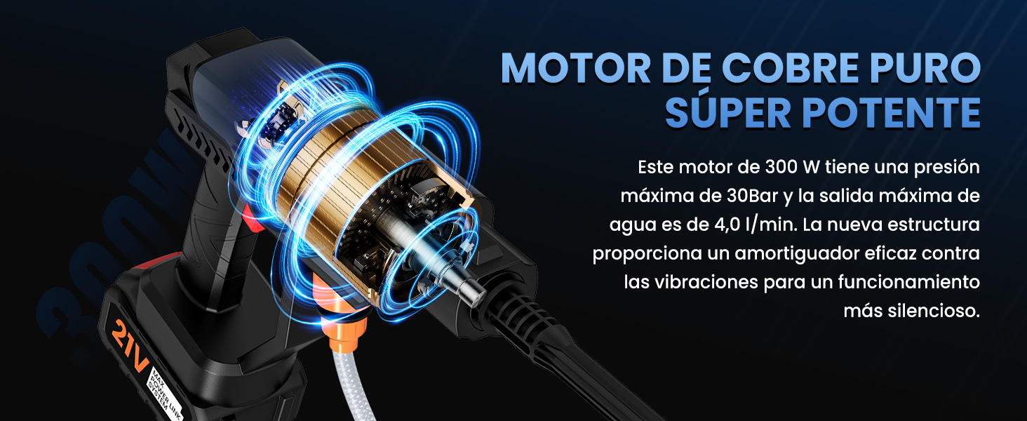 Hidrolimpiadora Bateria