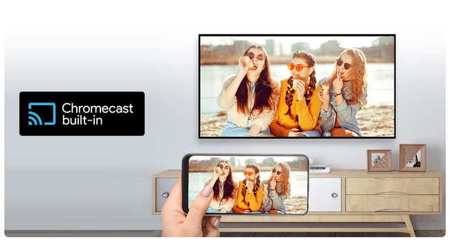 Chromecast built-in