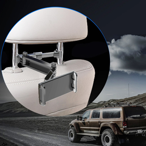 Zommuei Soporte Tablet Coche, soporte para tableta asiento trasero para automóvil