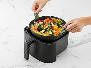 Asas cesta air fryer