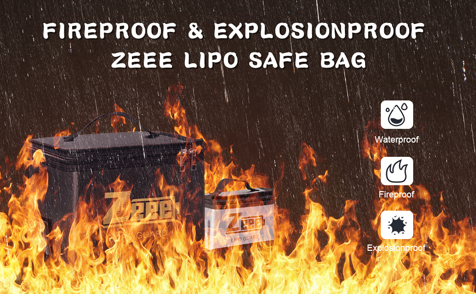 Batterie Safe Bag Sac Ignifuge