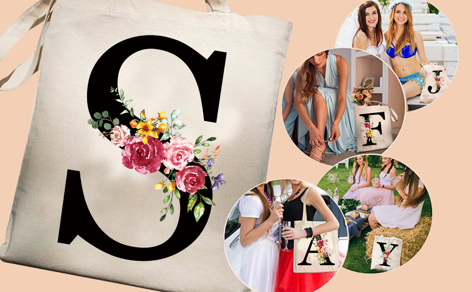 Letras Personalizadas Tote