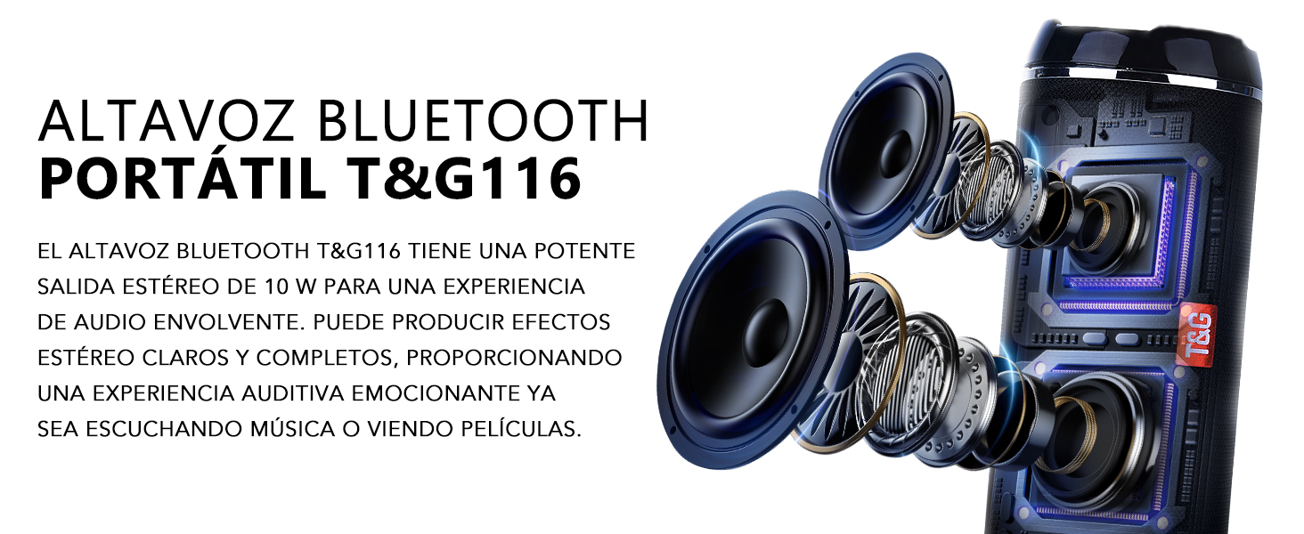 Altavoz Bluetooth Potente