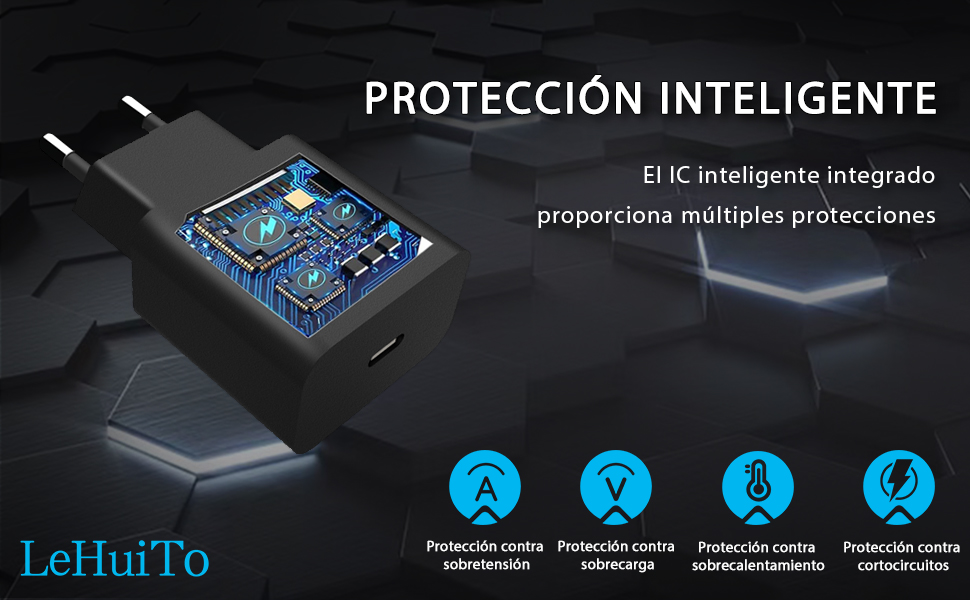 Carga Ultra Rápida con Cable USB C