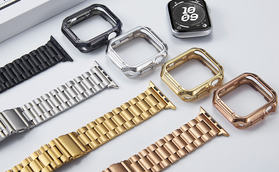 Correa de Metal Compatible con Apple Watch