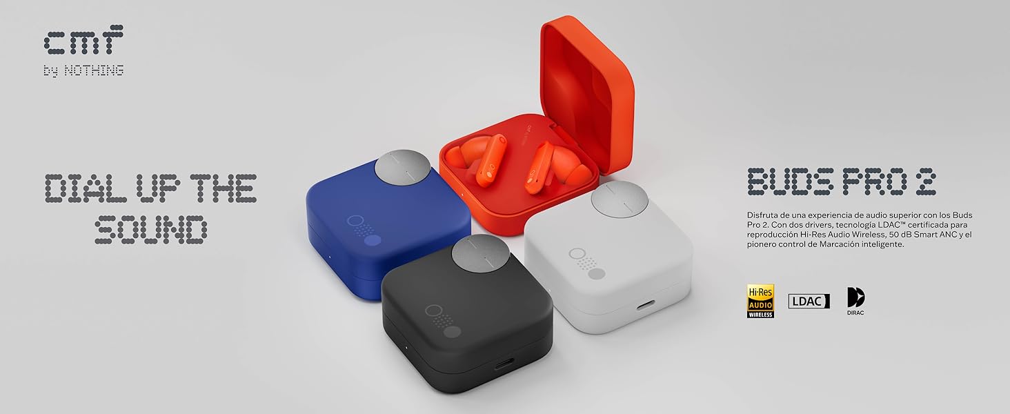 CMF Buds pro 2 Auriculares inalambricos Bluetooth