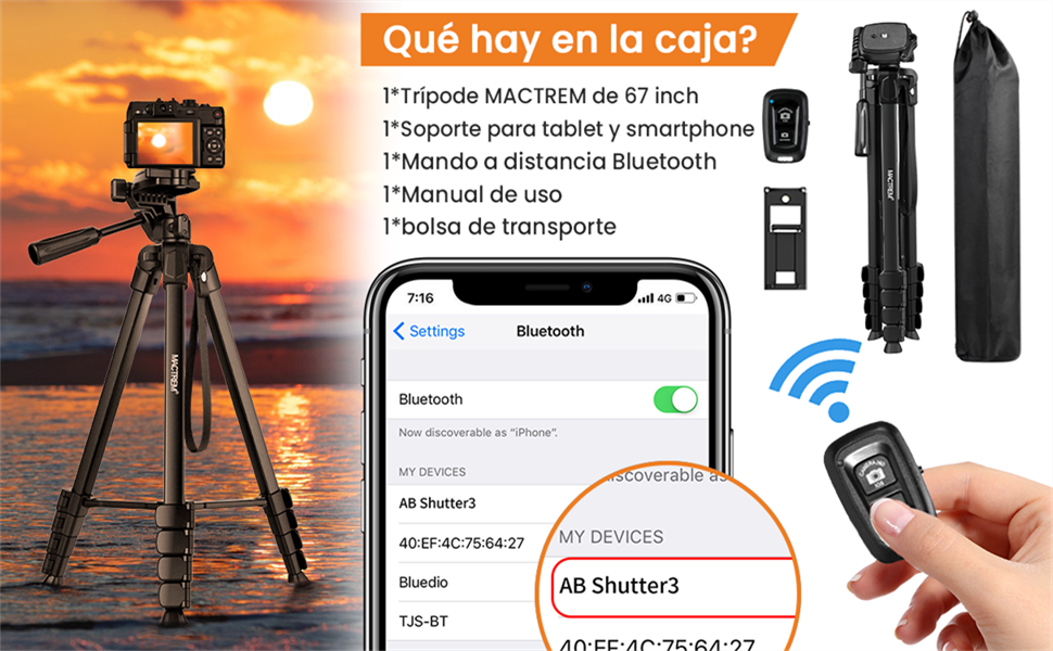 tripode para movil