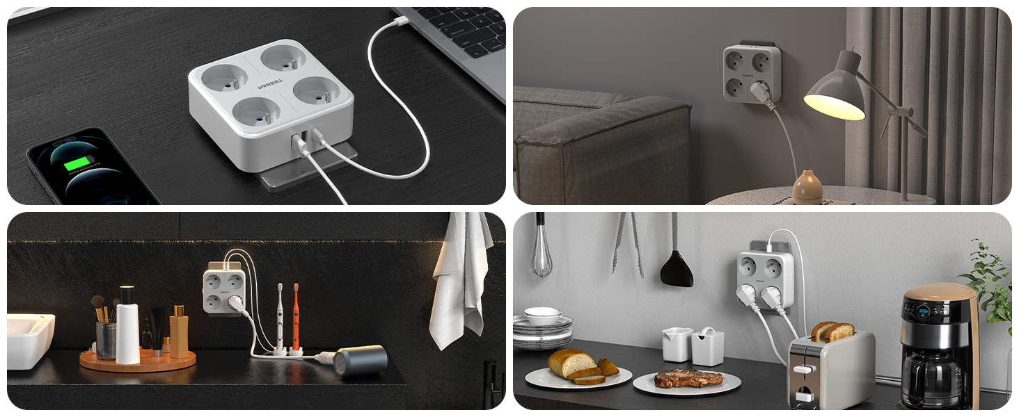 enchufe con usb