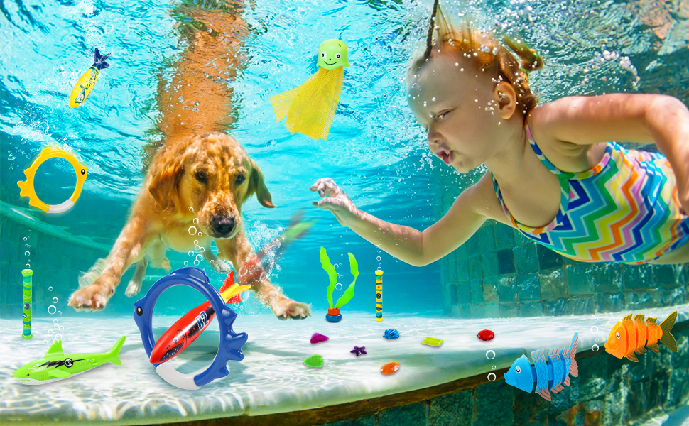 juguetes piscina