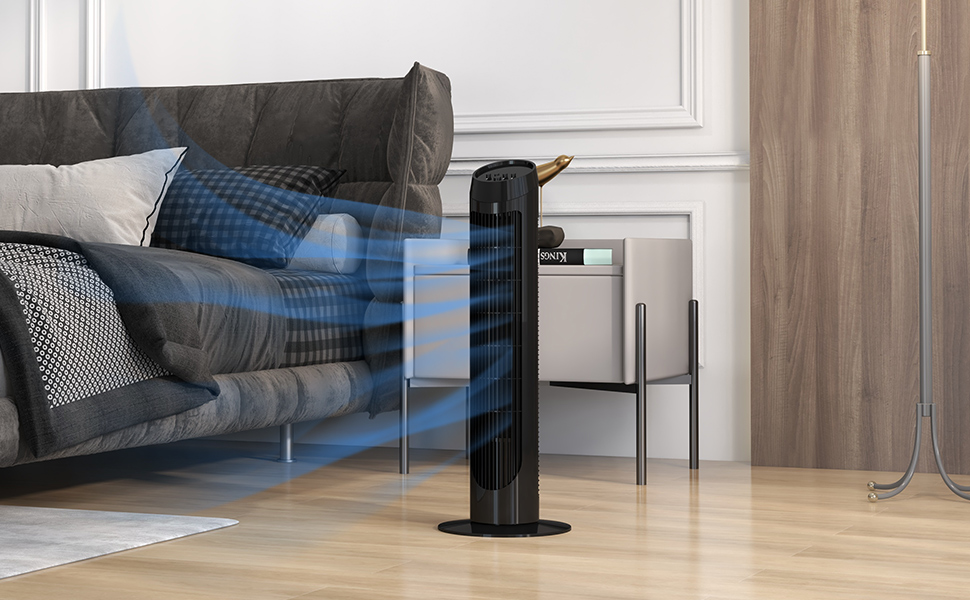 frio tower fan ventiladores silenciosos habitacion ventidor