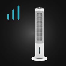 climatizador evaporativo con 3 velocidades de cecotec