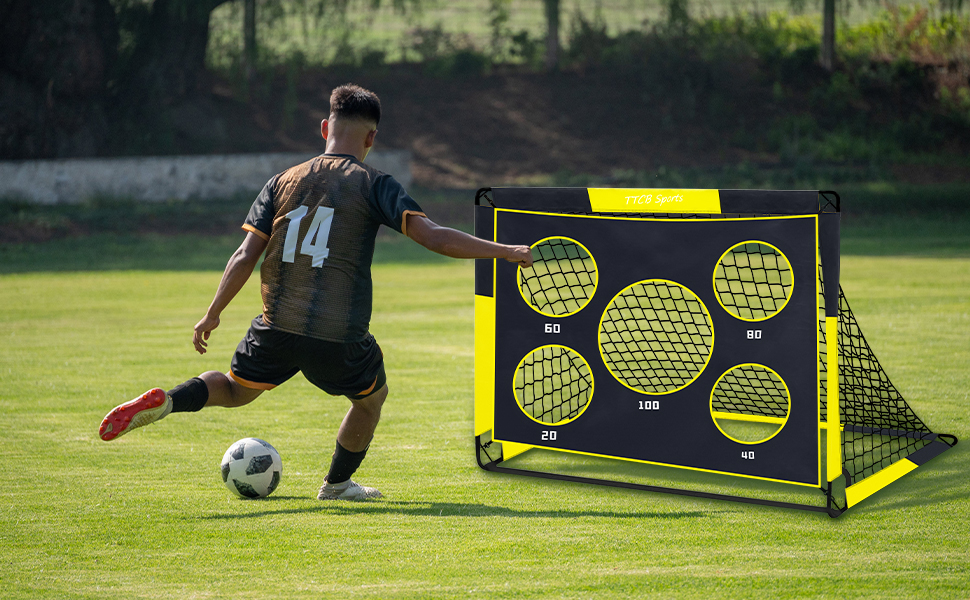 2 en 1 Portería de Fútbol