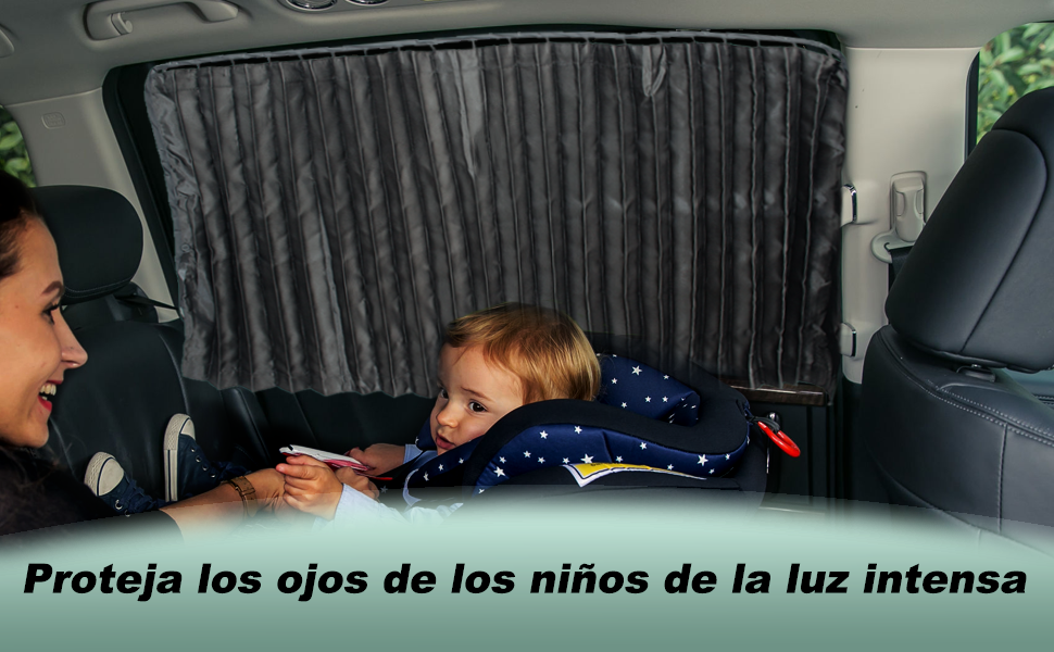 Proteja los ojos de los niños de la luz intensa