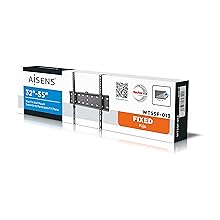 AISENS WT55F-013 - Soporte Eco para Monitor/TV DE 32"-55", Color Negro