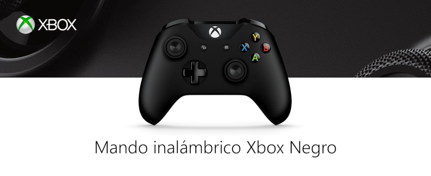 Mando Inalámbrico Xbox negro