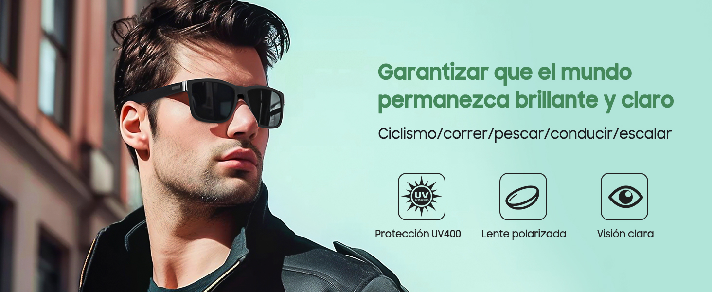 Gafas de Sol Hombre Polarizadas